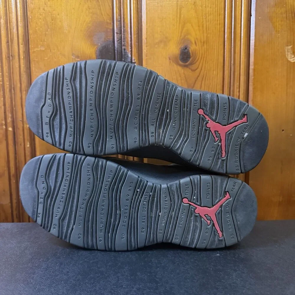 Jordan 10 Retro Shadow 2025 Release Size 10 Men HJ6779-001 Grey/Black